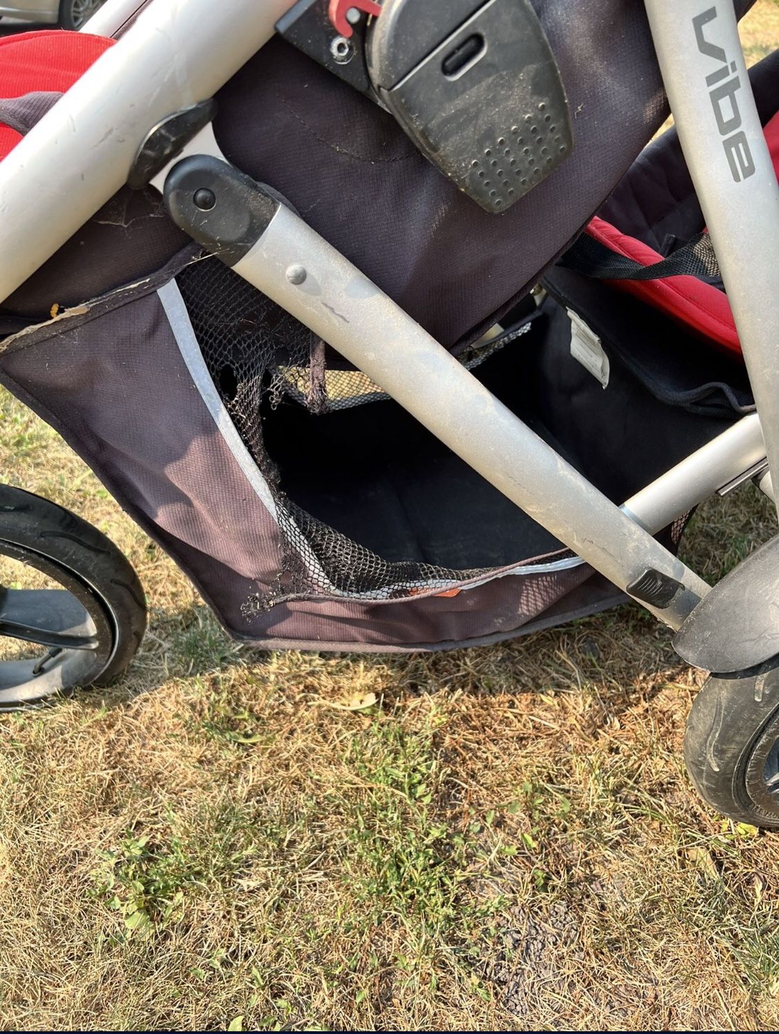 Ted$PphillVibe Double Jogger Stroller For Kids