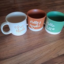 Festive Fall Mug Set Description
