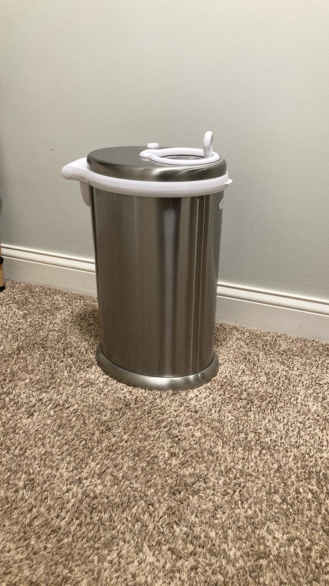 Ubbi Chrome Diaper Pale