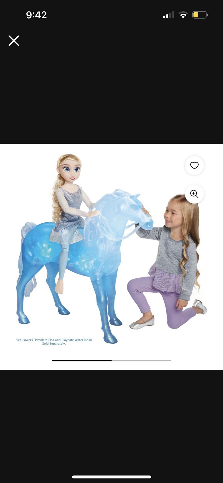 Disney Playdate Frozen Nokk Over 2.5 Ft Tall