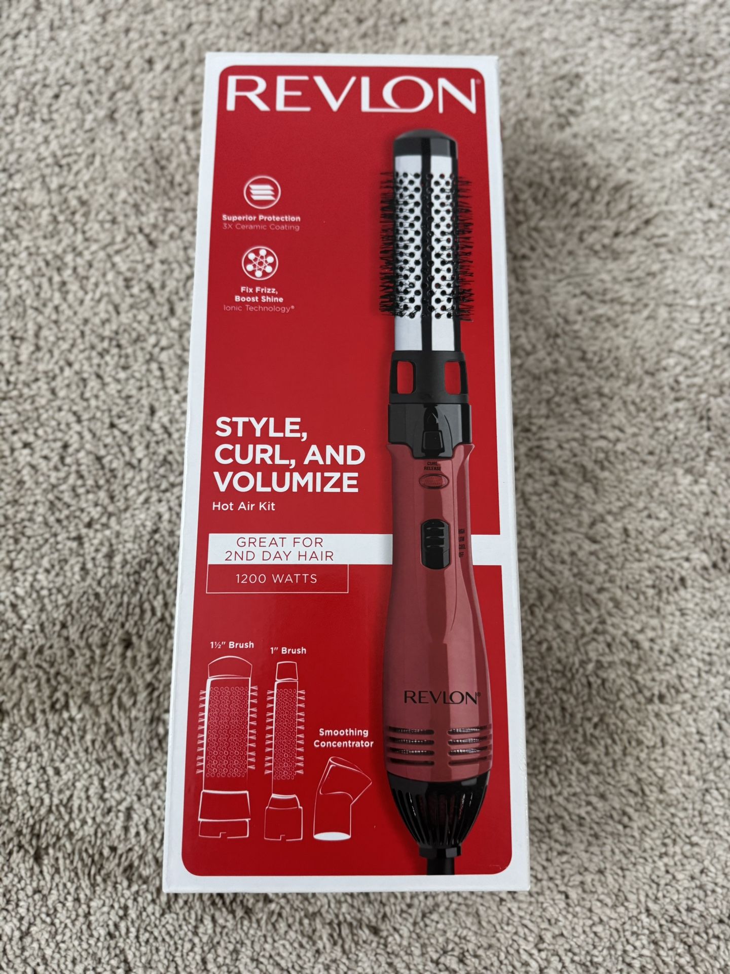 Hair Dryer With Brush