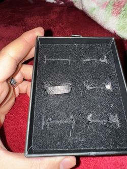 DRAGON SPINE STAINLESS STEEL RING SIZE 8
