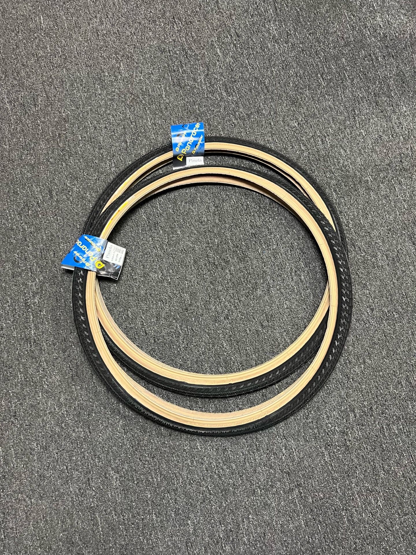 Panaracer Pasela Touring/ATB/BMX tire - Black w/ skinwall 26”