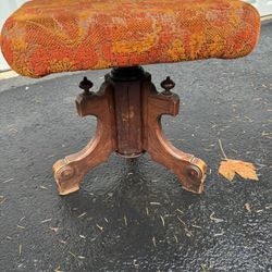 Old Adjustable Height Stool