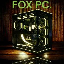 🦊 FOX 45 🦊 HIGH END GAMING PC 🦊 FOX CUSTOM GAMING PC | WORK PC | DESKTOP | INTEL I7-14700K | 32 GB DDR5 RAM | 2 TB SSD | NVIDIA RTX 5080.