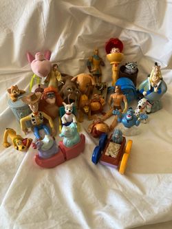 25 Happy Meal Disney toys from 90’s & 2000’s