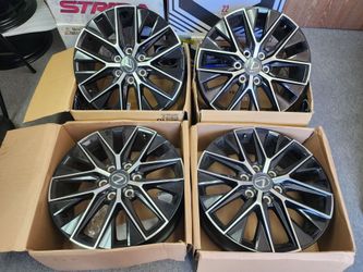 20" LEXUS GX550 WHEELS RIMS
LX600 TOYOTA TACOMA 4RUNNER TUNDRA SEQUOIA LAND CRUISER
