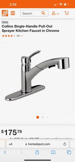 Delta Sink Faucet Model 4140-DST