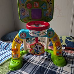 Little Kids Basketball Hoop And Soccer Goal