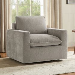 Sereen Accent Chair — Deep-Seat Comfort — Taupe
