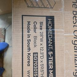 New In Box Small Garage Boltless Rack Shelve Organizer Metal Shelving