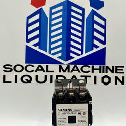 Siemens / 42BF35AFAHX / Contactor 3 Pole 30 Amps 120-240-480/600V