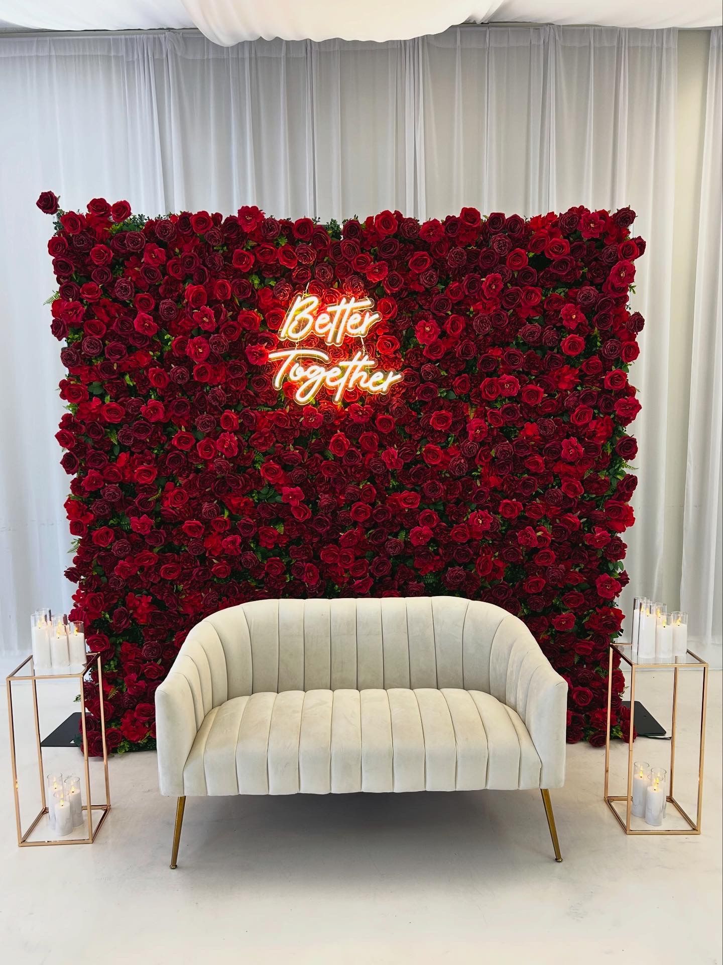 Flower Wall Backdrop
