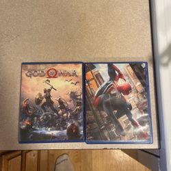 GOW + Spiderman Ps4