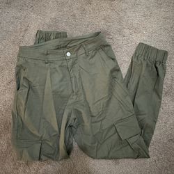 Olive Green Cargo Pants