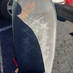 Vintage Collectors Bodyboard Morey Mach 7-7 Mike Stewart Boogie Boogey Board  