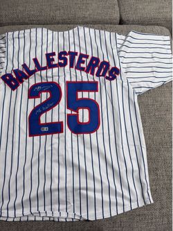 Moises Ballesteros Signed Autograph Custom Jersey- Beckett Coa-Chicago Cubs