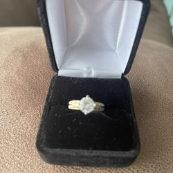 Gold Engagement Ring 14K.