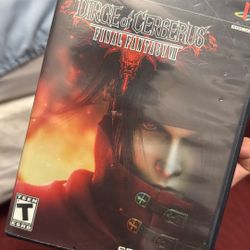 Final Fantasy VII Dirge Of Cerberus Playstation 2