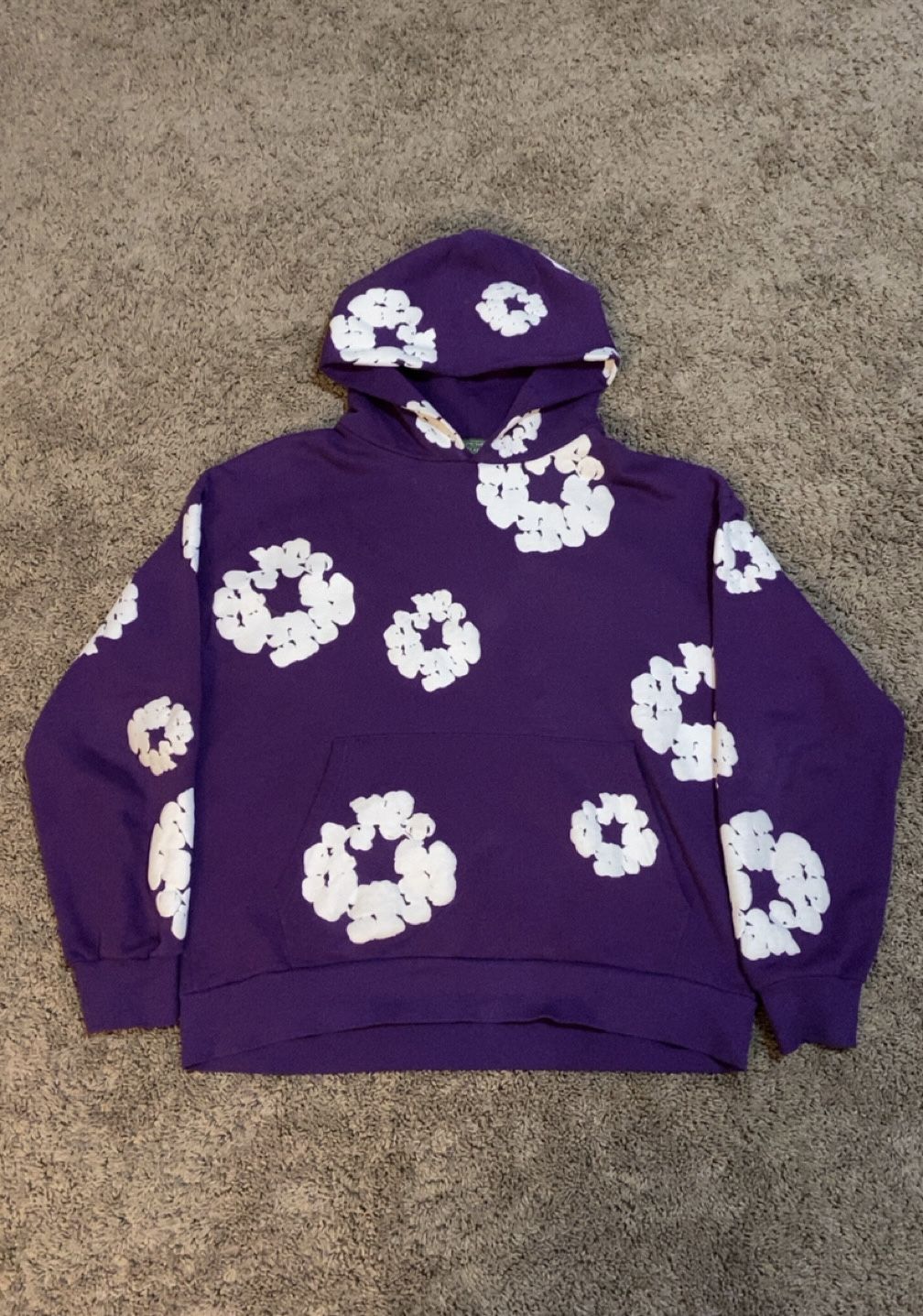 Purple Denim Tears Hoodie