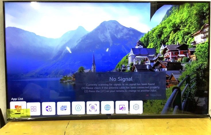 55" 4K Smart Television LG