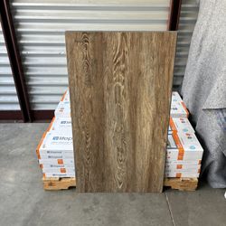 Lifeproof Moose Lake Chestnut 22 MIL Waterproof Vinyl Flooring 