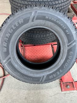 Goodyear Wrangler workhorse HT tires