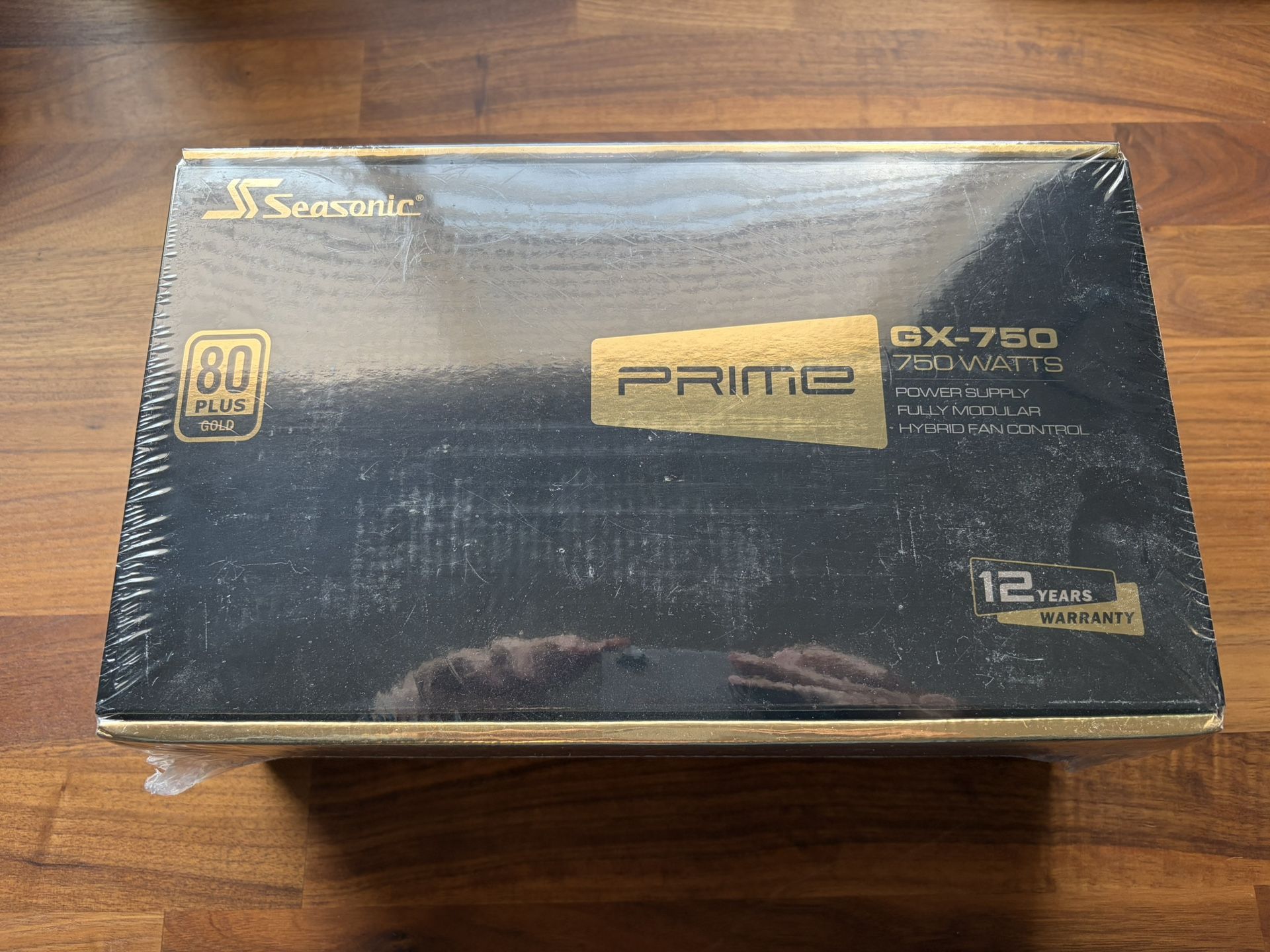 Sea Sonic Prime GX-750 80 Plus Gold Fully Modular ATX Power Supply 750W PSU New