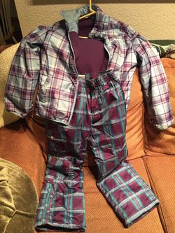Girls snow suit