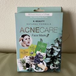 5 sheet mask+1 free Face mask