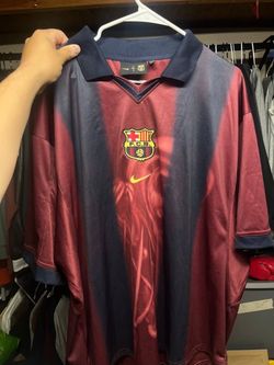 FC Barcelona Nike Soccer Jersey Travis Scott cactus jack