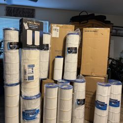 $40 - 4/packs! BRAND NEW POOL FILTERS- ALL SIZES! 