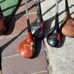 Vintage Golf, Clubs And Golf Club Covers And Golf Bag Cover Covers