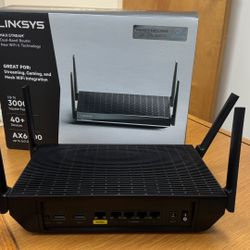  2 LINKSYS  AX 6000 Wireless Router
