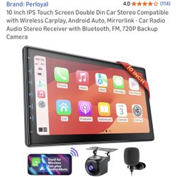 10” CarPlay Android Auto Head Unit