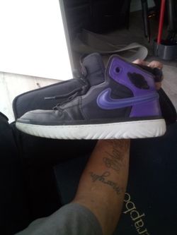 Jordan 1 React High Purple
