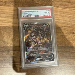 GIRATINA V 186/196 ALT ART - LOST ORIGIN - PSA 10 GEM MINT - POKEMON CARD TCG
