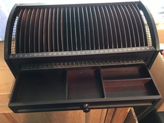 Office mail sorter wood