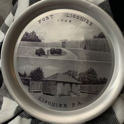 Fort Ligonier, PA Commemorative Tin Plate