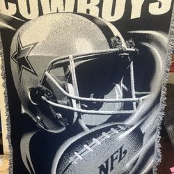 Cowboys Blanket $15