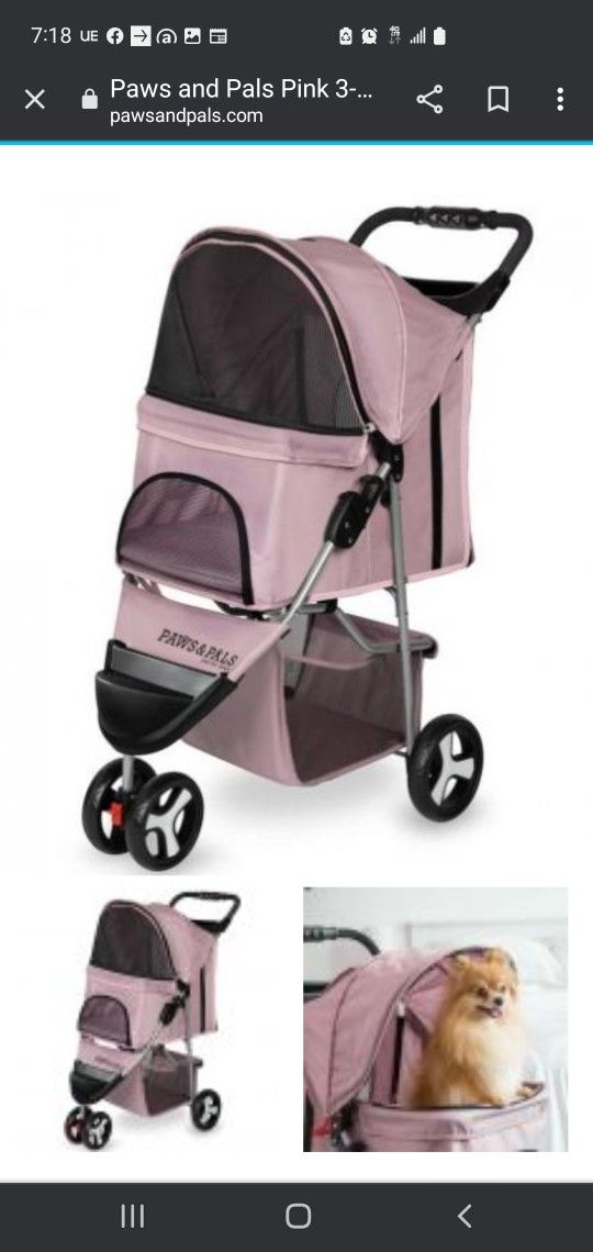 Pals & Paws Dog Stroller 