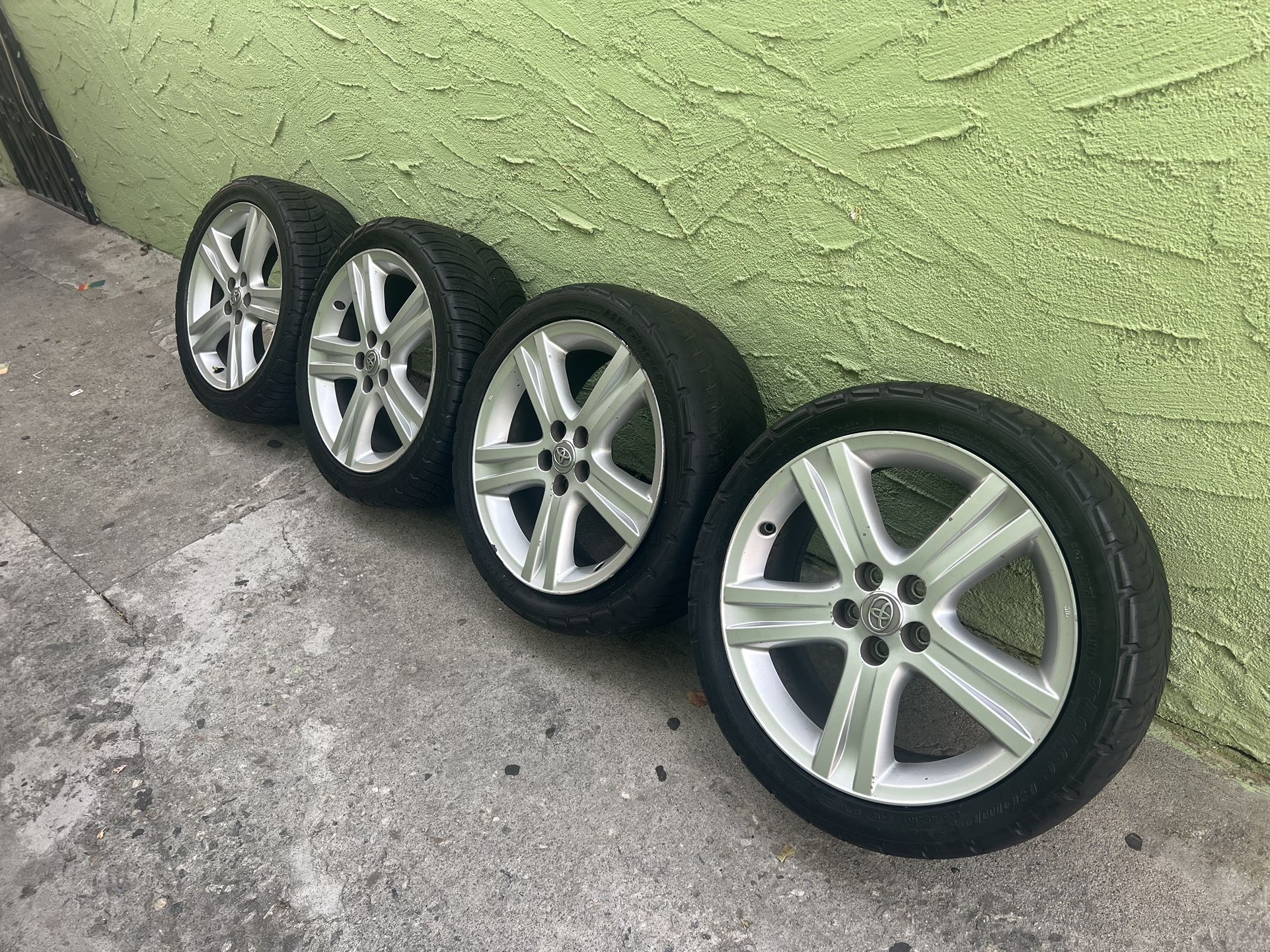 For Sale My 2012 Toyota Corolla S 17 rims
