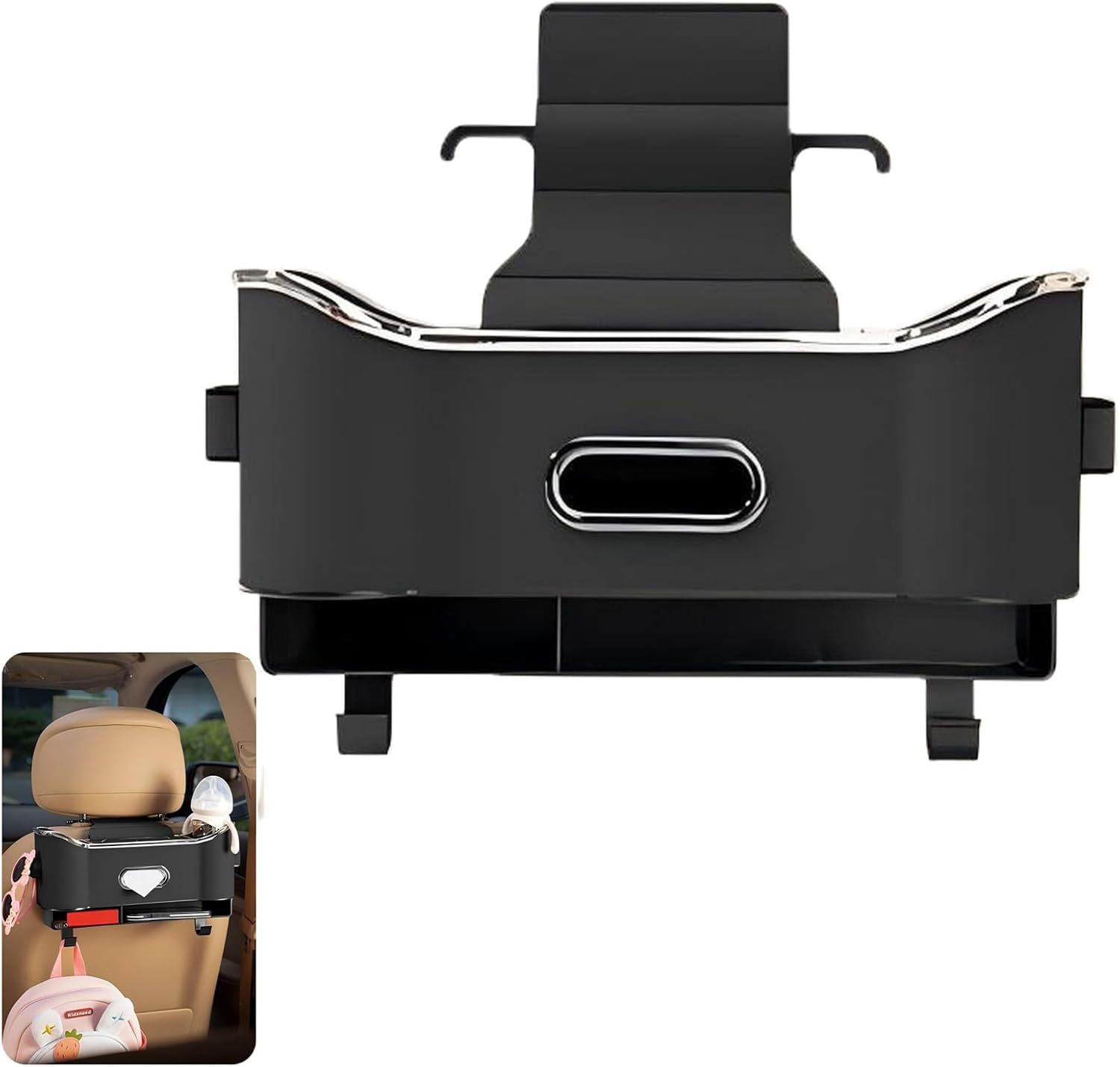 Car Back Seat Storage Box