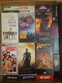 Antique VHS Movie Lot