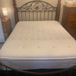 Queen bed frame