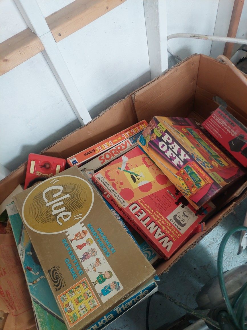 Old Board Games 