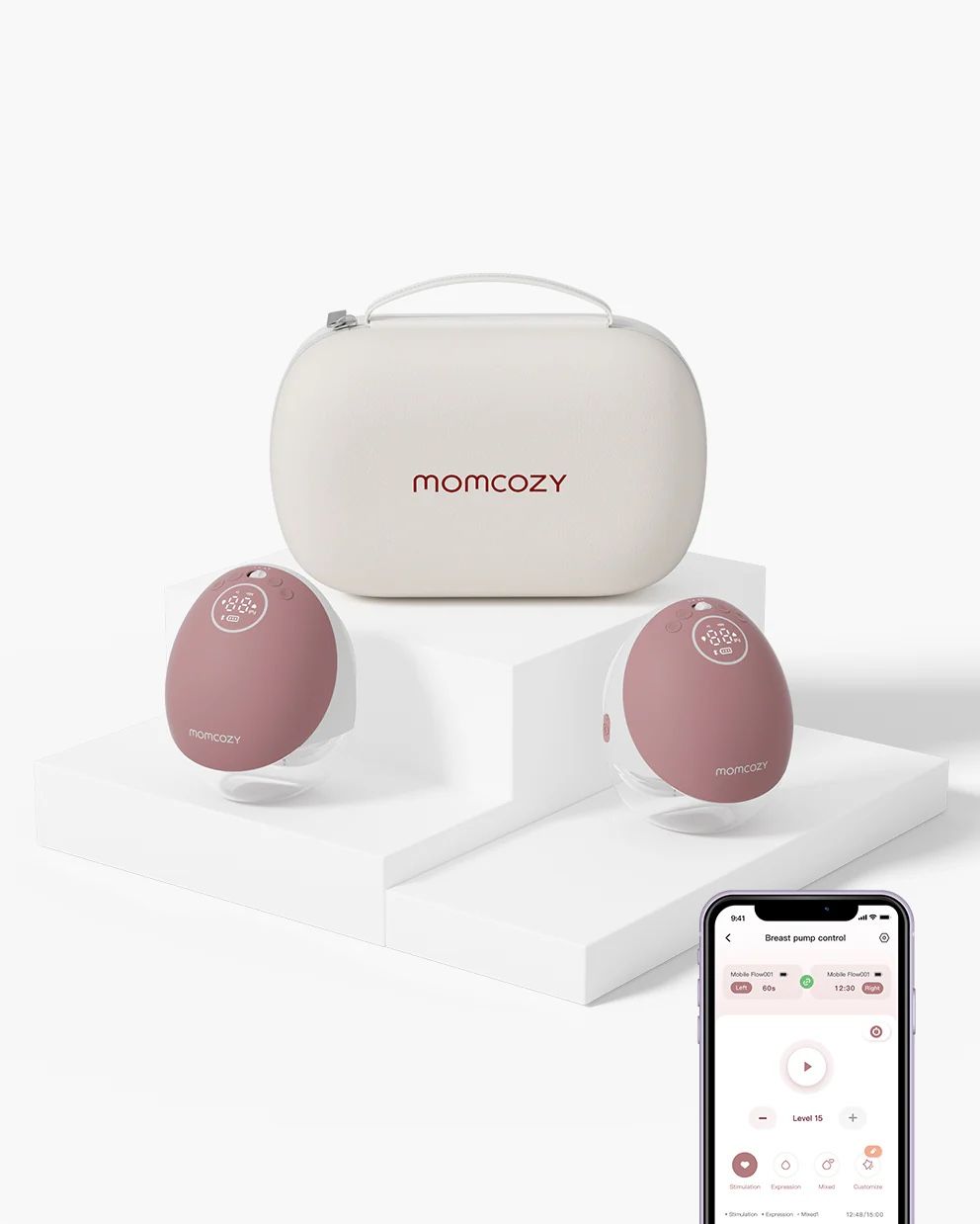 Momcozy Mobile Flow Hands-Free Breast Pump | M9
