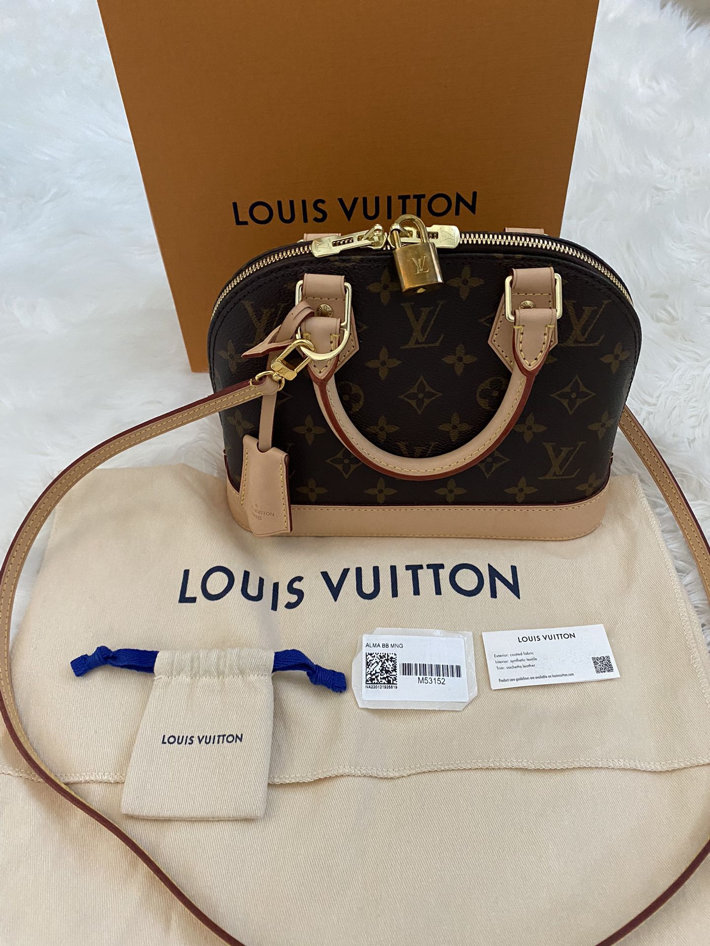 Authentic Louis Vuitton Monogram Alma BB for Sale in Brentwood
