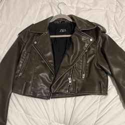 Zara leather Jacket