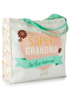 New With Tags Hallmark Super Grandma To The Rescue Tote